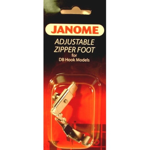 Adjustable zipper foot - zipper,